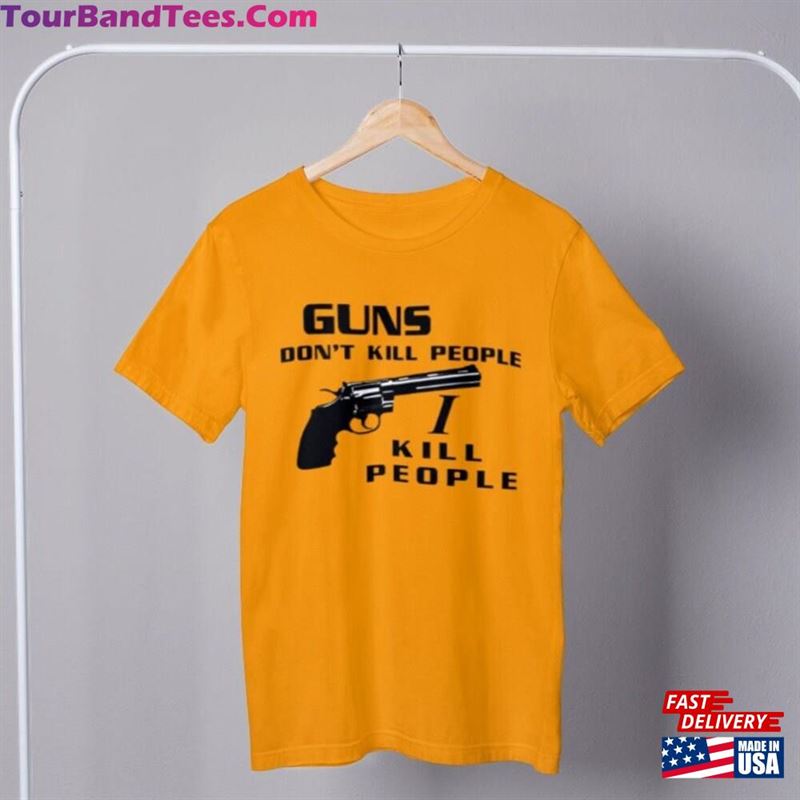 Happy Gilmore Golf Guns Dont Kill People Costume Stag Party Unisex T-Shirt 29Uf167122 – Utopia Fashion