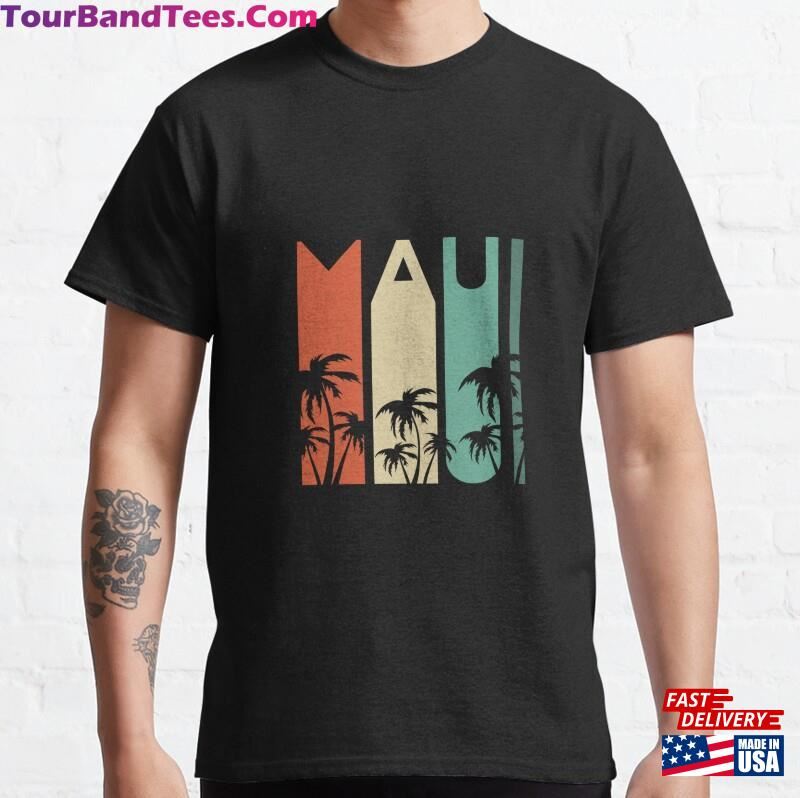 Hawaii Maui Beach Retro Hawaiian Surf Big Island Party Aloha Pullover Hoodie Classic T-Shirt Sweatshirt 29Uf166521 – Utopia Fashion