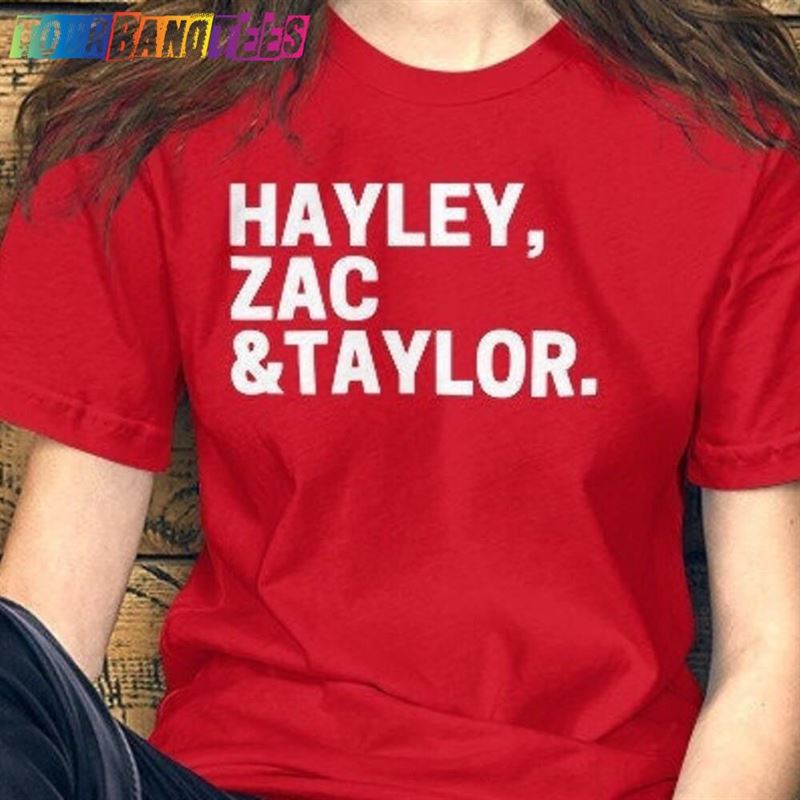 Hayley Zac Taylor Classic T-Shirt 29Uf174441 – Utopia Fashion