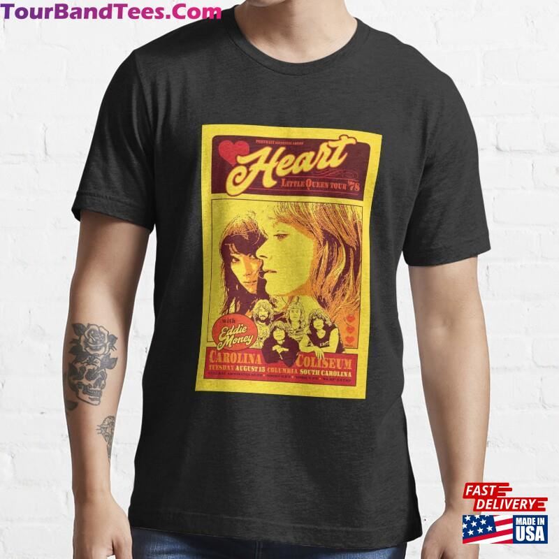 Heart Vintage Concert Classic T-Shirt 29Uf167881 – Utopia Fashion