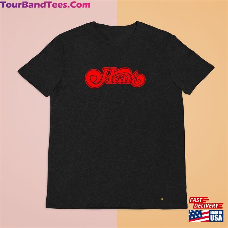 Heart Band Logo Rock Black Tee Shirt Clothing Size S 4Xl Unisex Sweatshirt 29Uf177428 – Utopia Fashion