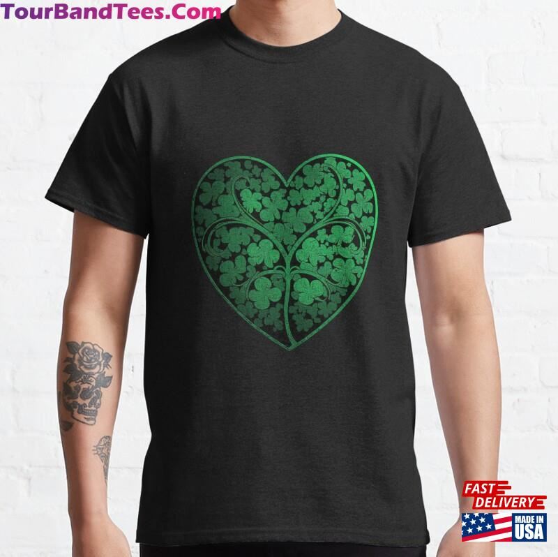 Heart St Patricks Day Shamrock Baseball Saint Paddy’S Kids Boys T-Shirt Hoodie Unisex 29Uf187405 – Utopia Fashion