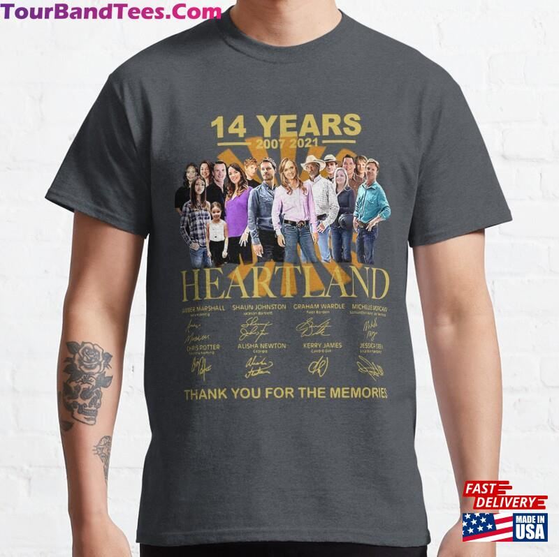 Heartland Years Thank You For The Memories Shirt Horse Ranch T-Shirt Movie Vintage Retro Classic Hoodie Sweatshirt 29Uf166257 – Utopia Fashion