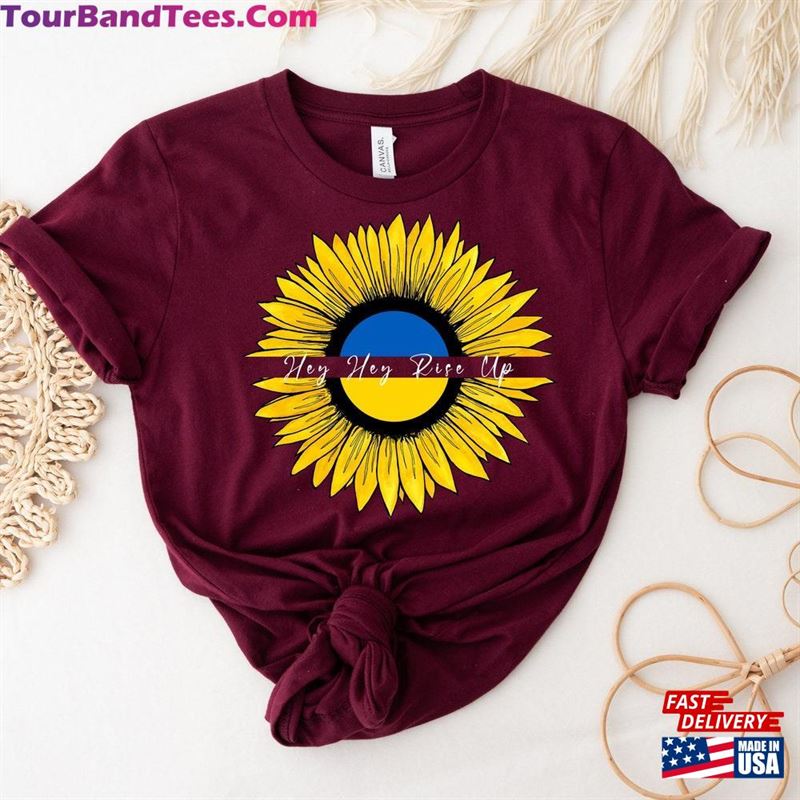 Hey Rise Up Tee Stand With Ukraine Shirt Anti War Classic Sweatshirt 29Uf168048 – Utopia Fashion