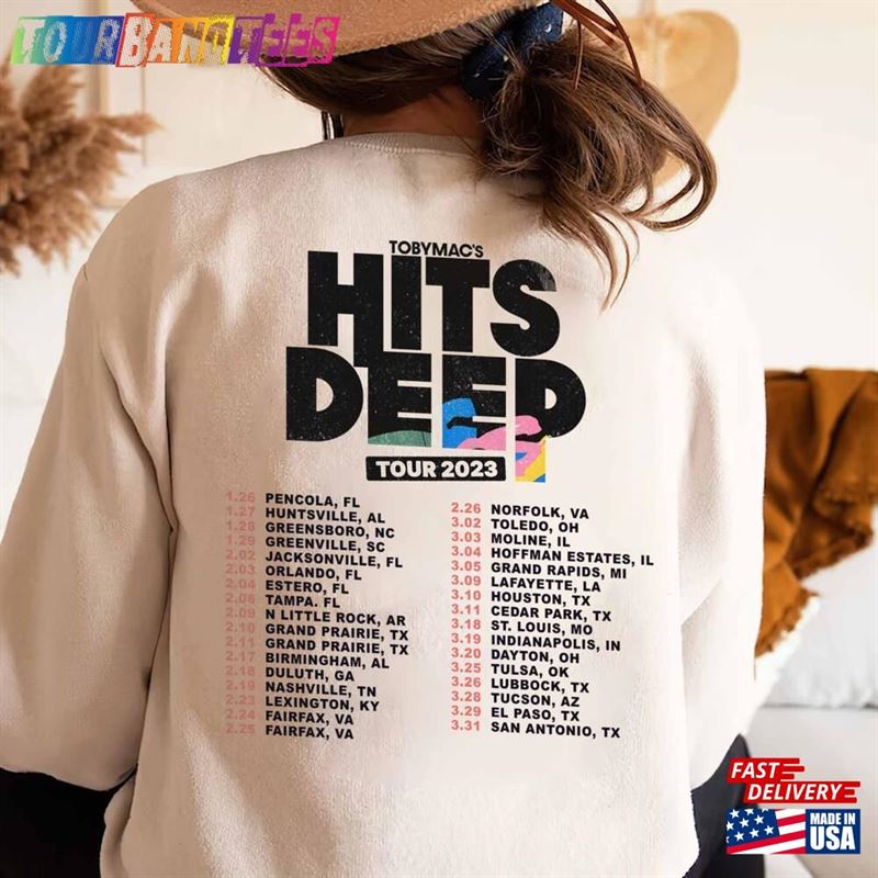 Hits Deep Tobymac’S Tour Shirt Sweatshirt Classic 29Uf166238 – Utopia Fashion