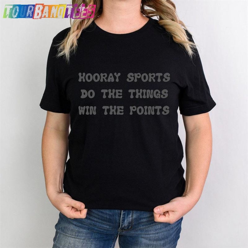 Hooray Sports Graphic Tee Funny Cute Classic Hoodie 29Uf176492 – Utopia Fashion