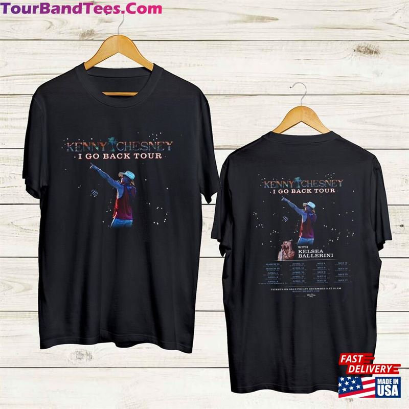 I Go Back Tour Shirt Tee Kenny Chesney Unisex T-Shirt Full Size S Hoodie 29Uf167425 – Utopia Fashion