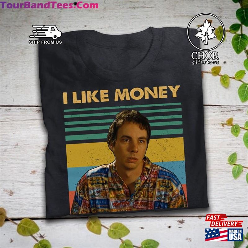 I Like Money Vintage T-Shirt Idiocracy Movie Shirt Unisex 29Uf167564 – Utopia Fashion