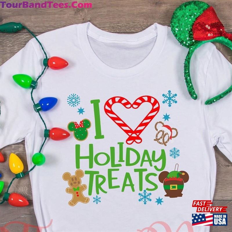 I Love Holiday Treats Disney World Shirt Christmas Unisex Hoodie 29Uf186516 – Utopia Fashion