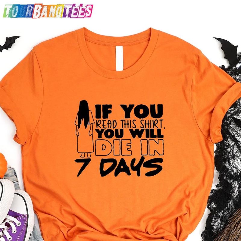 If You Read This Shirt Will Die In Days Halloween Scary Witch Sweatshirt Classic 29Uf178280 – Utopia Fashion