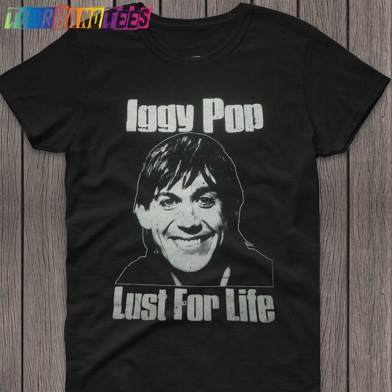 Iggy Pop The Idiot Inspired T-Shirt Soft Cotton Tee Gift Unisex 29Uf174293 – Utopia Fashion