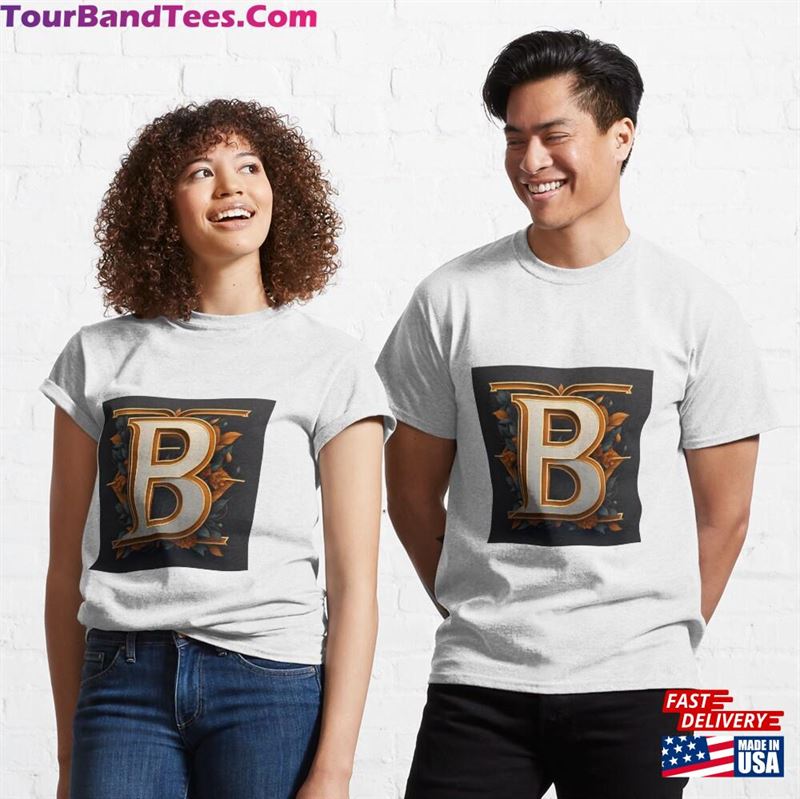 Illustration Letter B Business Logo Classic T-Shirt Unisex Hoodie 29Uf172138 – Utopia Fashion