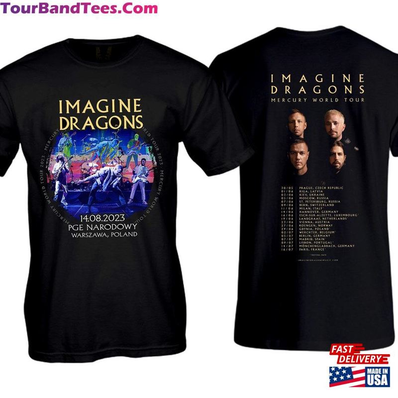 Imagine Dragon Mercury World Tour Shirt Hoodie Sweatshirt 29Uf168595 – Utopia Fashion