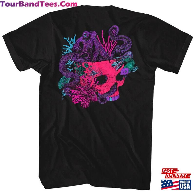 Incubus Men’S T-Shirt Alt Rock Band Album Concert Tour Merch Top Octopus Skull Logo Graphic Tee Vintage 90S Grunge Music Lover Hoodie 29Uf165011 – Utopia Fashion