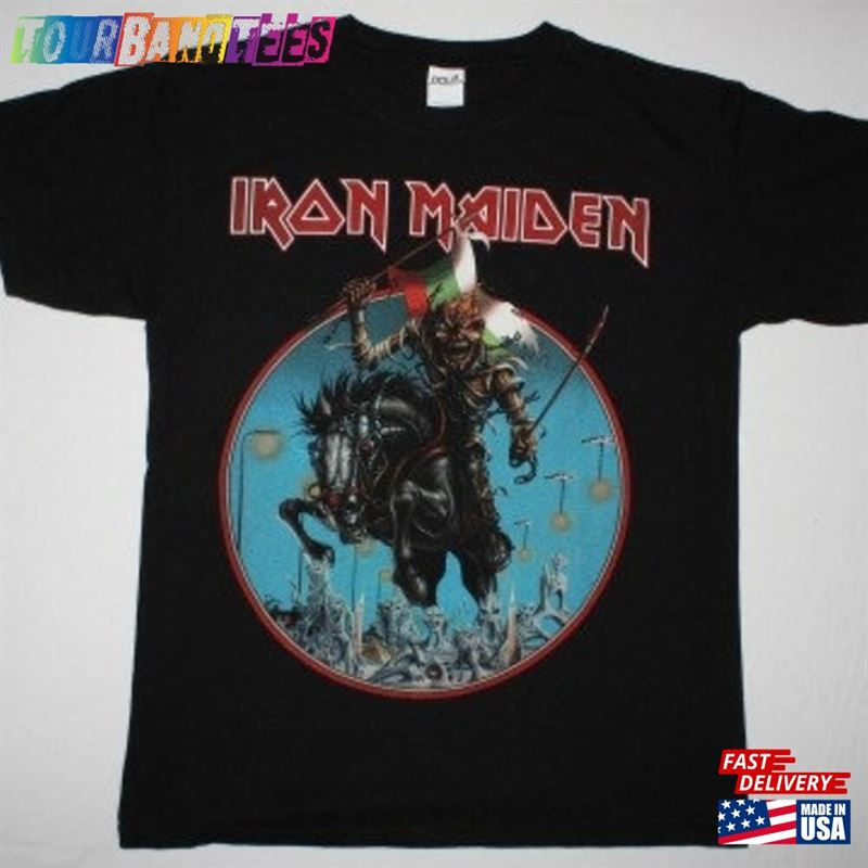 Iron Maiden Bulgarian Flag England Tour New Very Rare Black T Shirt Sweatshirt Unisex 29Uf173208 – Utopia Fashion