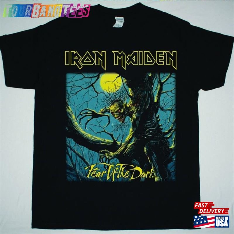 Iron Maiden Fear Of The Dark New Black T Shirt Classic Unisex 29Uf172986 – Utopia Fashion