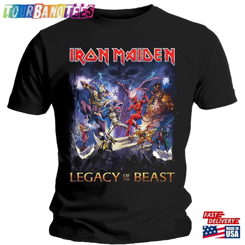 Iron Maiden Legacy Of The Beast Steve Harris Official Tee T-Shirt Unisex 29Uf173912 – Utopia Fashion