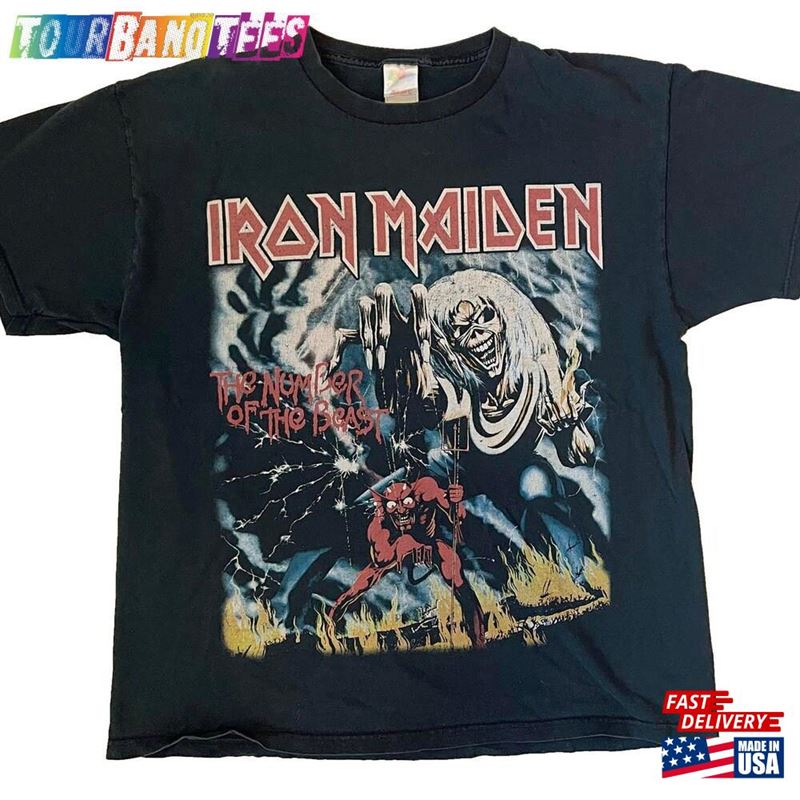 Iron Maiden Vintage Number Of The Beastt-Shirt Unisex Sweatshirt 29Uf172451 – Utopia Fashion