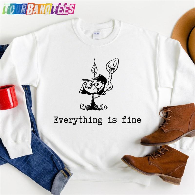 It’S Fine I M Everything Is Sweatshirt Hoodie 29Uf175004 – Utopia Fashion