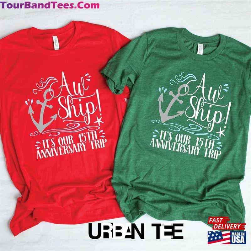 It’S Our Anniversary T Shirt Family Matching Travel Shirts Classic Sweatshirt 29Uf167795 – Utopia Fashion