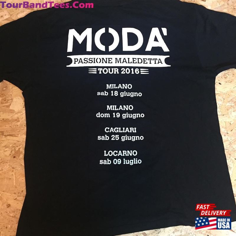 Italian Rock Band Moda San Siro Tour T Shirt T-Shirt Sweatshirt 29Uf164771 – Utopia Fashion