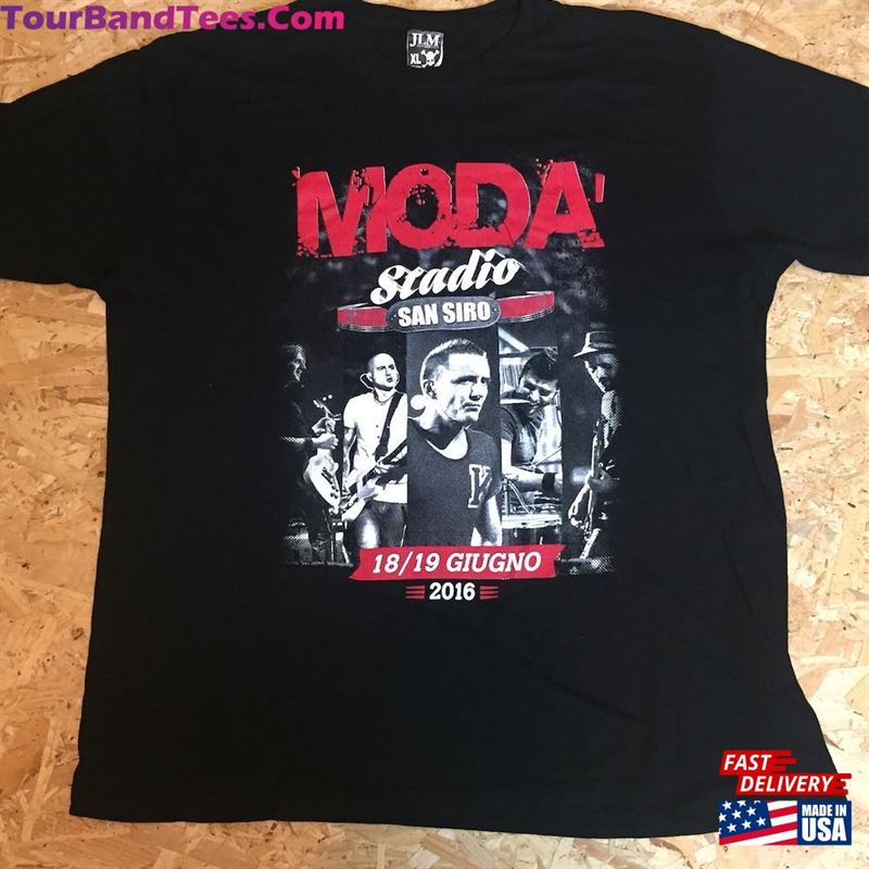 Italian Rock Band Moda San Siro Tour T Shirt T-Shirt Sweatshirt 29Uf164771 – Utopia Fashion