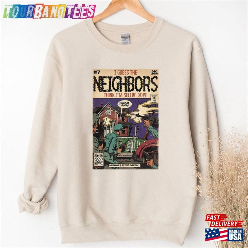 J Cole Neighbors Comic Book Parody T-Shirt Hoodie Sweatshirt 29Uf171581 – Utopia Fashion