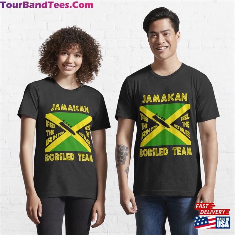 Jamaican Bobsled Team Essential T-Shirt Sweatshirt Unisex 29Uf187417 – Utopia Fashion