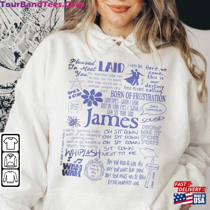 James Doodle Art Shirt Sweatshirt T-Shirt Unisex 29Uf187557 – Utopia Fashion