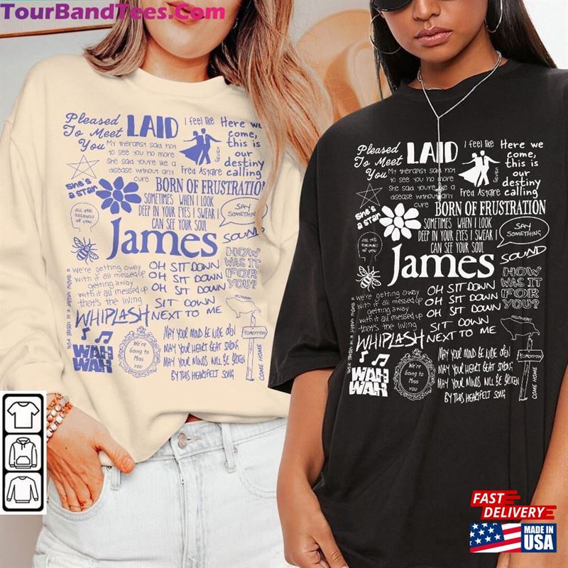 James Doodle Art Shirt Sweatshirt T-Shirt Unisex 29Uf187557 – Utopia Fashion