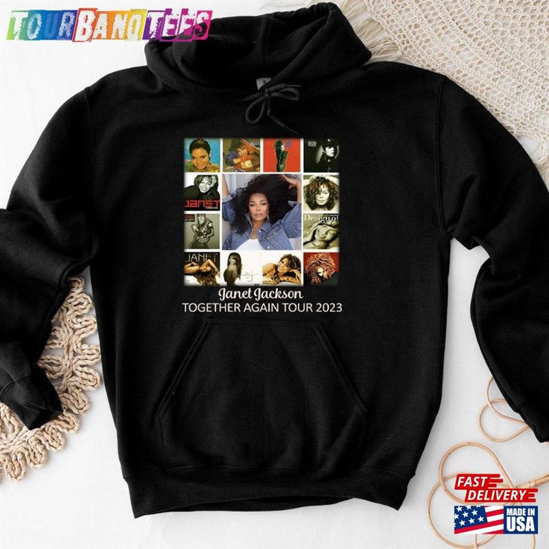 Janet Jackson Tour Shirt Together Again T-Shirt Hoodie Sweatshirt Classic 29Uf173115 – Utopia Fashion