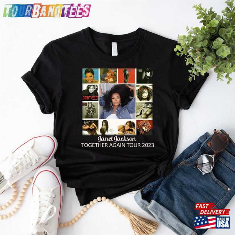 Janet Jackson Tour Shirt Together Again T-Shirt Hoodie Sweatshirt Classic 29Uf173115 – Utopia Fashion