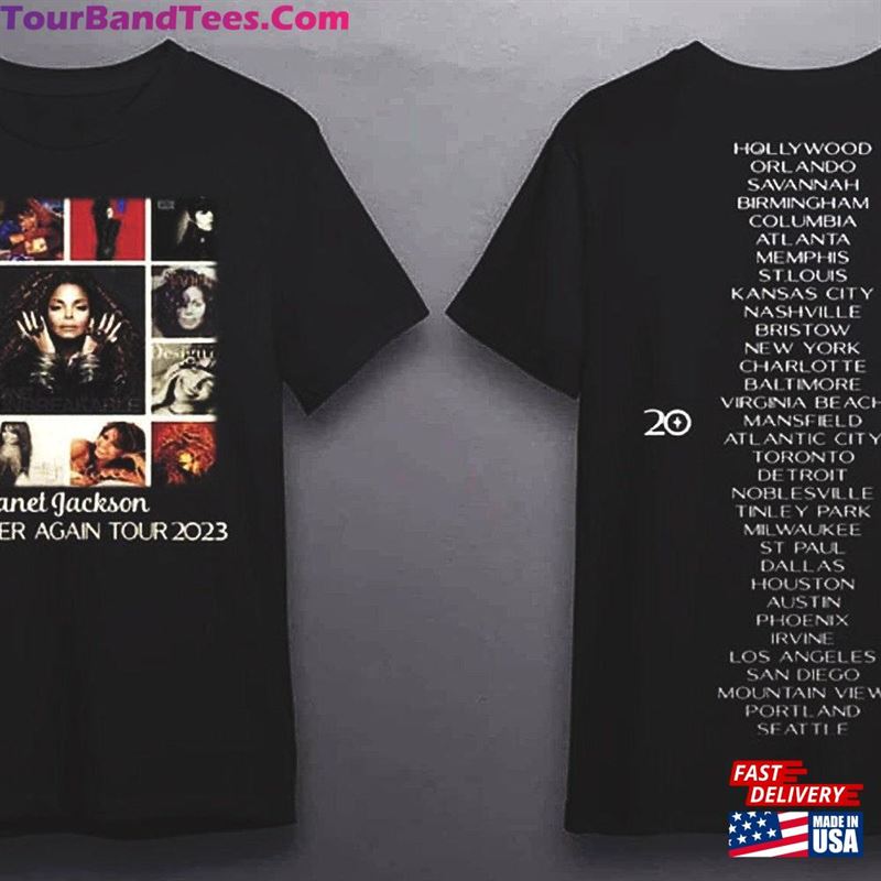 Janet Jackson Shirt Together Again Tour Merch Classic Unisex 29Uf169240 – Utopia Fashion