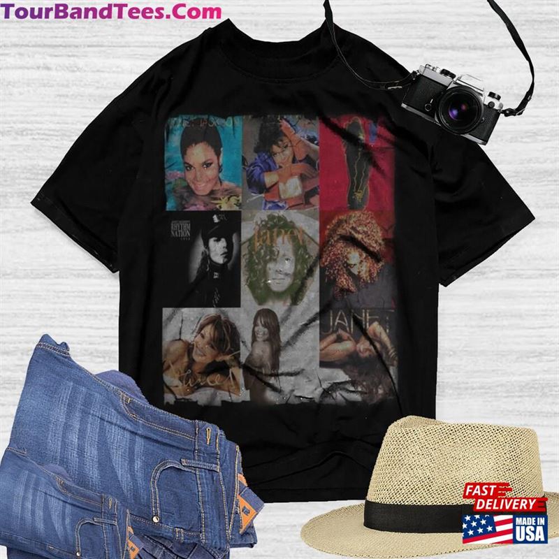 Janet Jackson Together Again Tour T-Shirt Vintage Shirt Fan Gifts Classic Unisex 29Uf182190 – Utopia Fashion