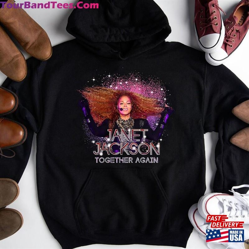 Janet Jackson Togetheragain Tour Shirt For Fan Short Sleeves Sweatshirt Hoodie 29Uf172346 – Utopia Fashion