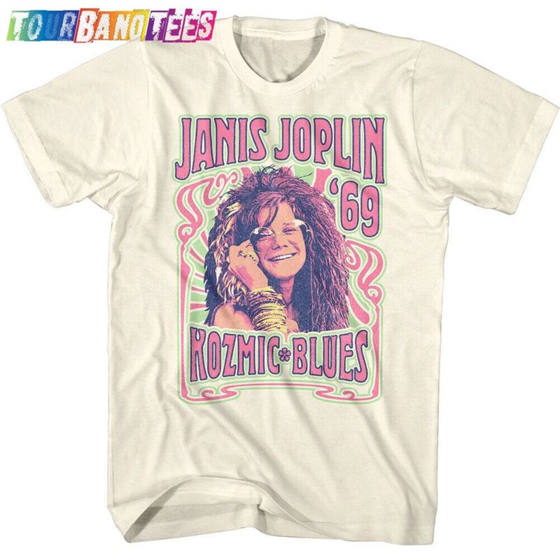 Janis Joplin Men’S T-Shirt Kozmic Blues Album Graphic Tee Vintage Rock N Roll Music Band Concert Tour Merch Woodstock Hippie Queen Unisex 29Uf179894 – Utopia Fashion