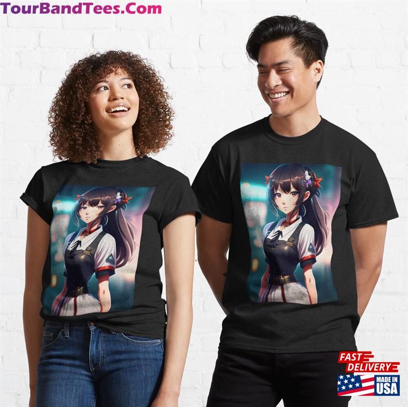 Japan Rainbow Animals Shop Stablediffusion’S Ai Art For Unique And Beautifully Drawn Anime Girls Classic T-Shirt Unisex Hoodie 29Uf186903 – Utopia Fashion