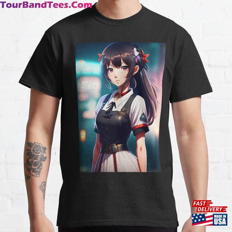 Japan Rainbow Animals Shop Stablediffusion’S Ai Art For Unique And Beautifully Drawn Anime Girls Classic T-Shirt Unisex Hoodie 29Uf186903 – Utopia Fashion