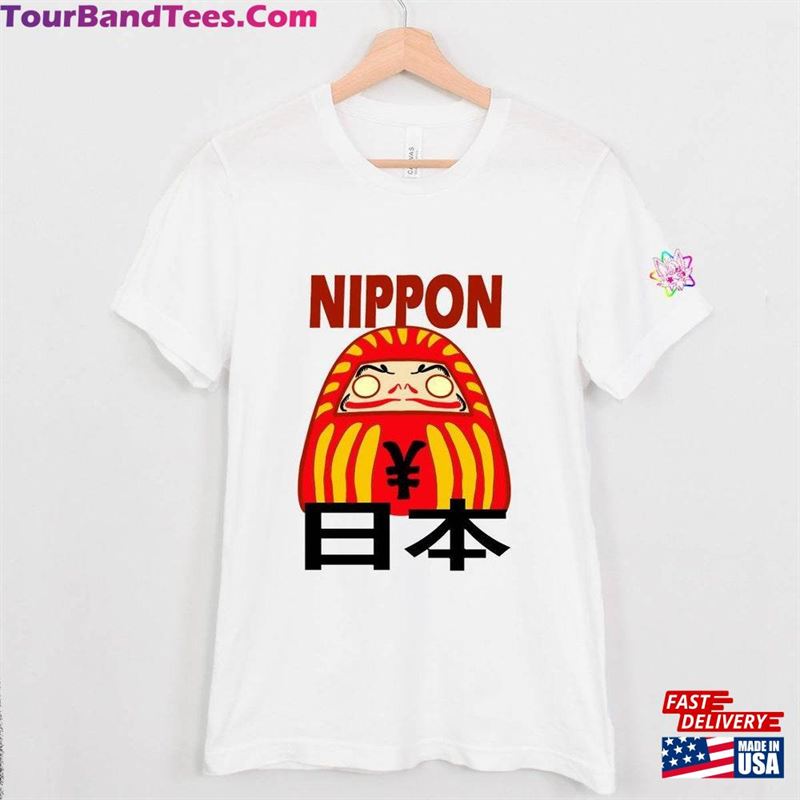 Japanese Daruma Tee Luck Tshirt Kawaii Sweatshirt Unisex 29Uf182769 – Utopia Fashion