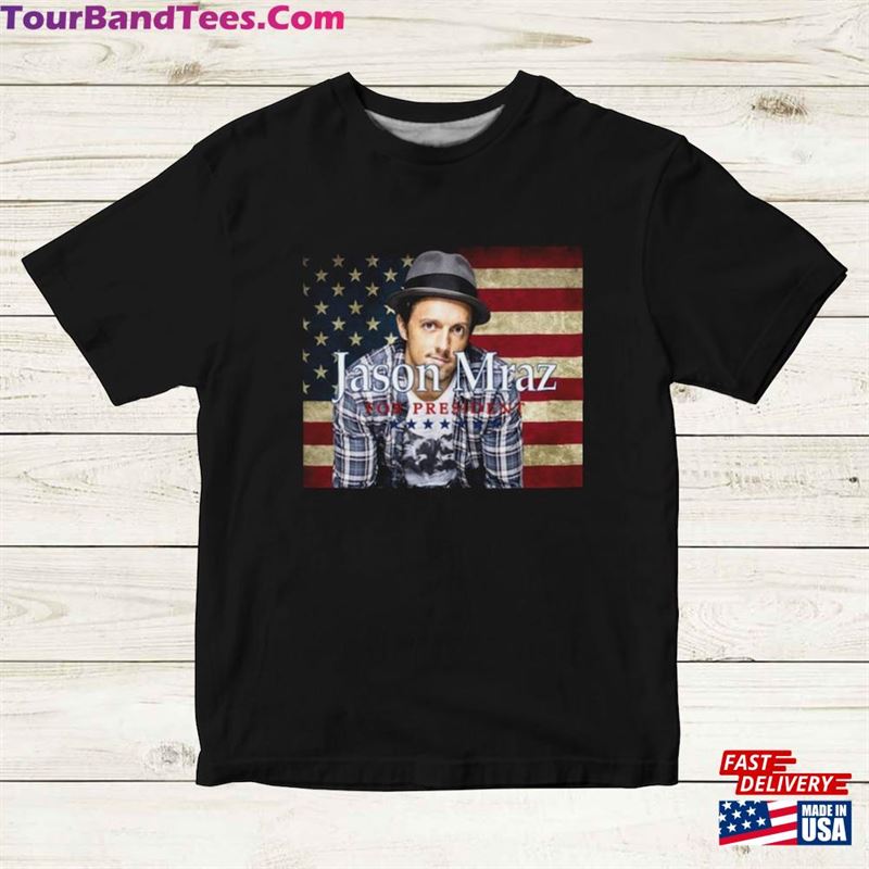 Jason Mraz Tour Music Concert Fan Shirt Unisex T-Shirt Full Size S 5Xl Classic Sweatshirt 29Uf167139 – Utopia Fashion