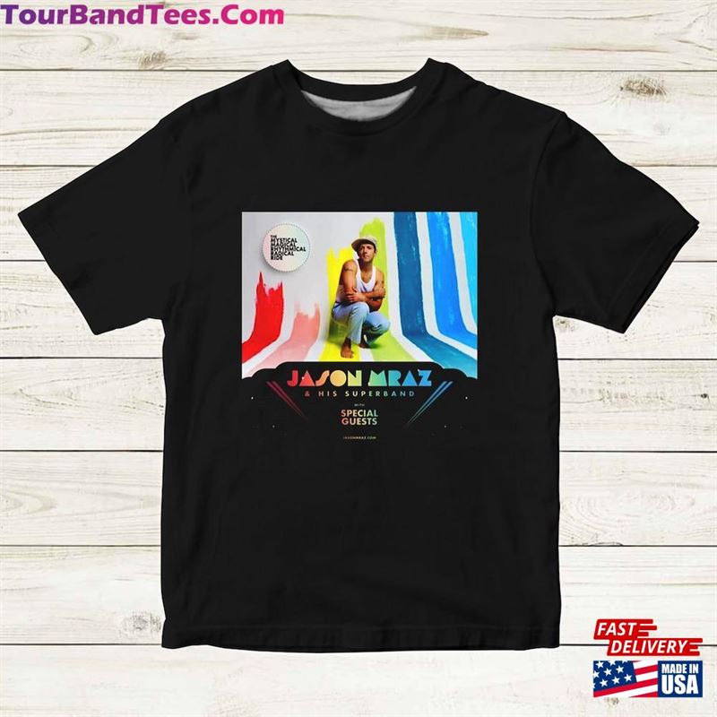 Jason Mraz Tour Music Concert Fan Shirt Unisex T-Shirt Full Size S 5Xl Hoodie 29Uf167097 – Utopia Fashion