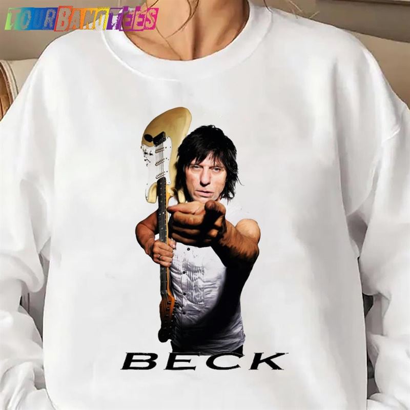 Jeff Beck Adult T-Shirt Vintage Logo Rip Classic 29Uf180919 – Utopia Fashion