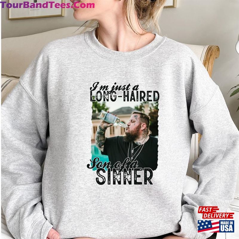 Jelly Roll American Rock Singer Sweatshirt Son Of A Sinner Shirt Western T-Shirt Unisex 29Uf180483 – Utopia Fashion