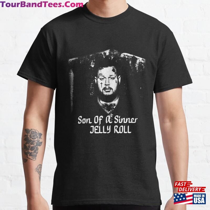 Jelly Roll Backroad Baptism Tour American Rock Singer Son Of A Sinner Trending Shirt Country Music Hoodie Classic 29Uf177234 – Utopia Fashion