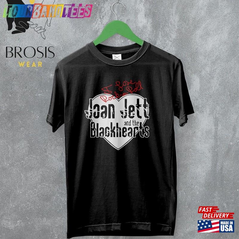 Joan Jett And The Blackhearts T-Shirt Shirt Punk Rock Classic Sweatshirt 29Uf171181 – Utopia Fashion