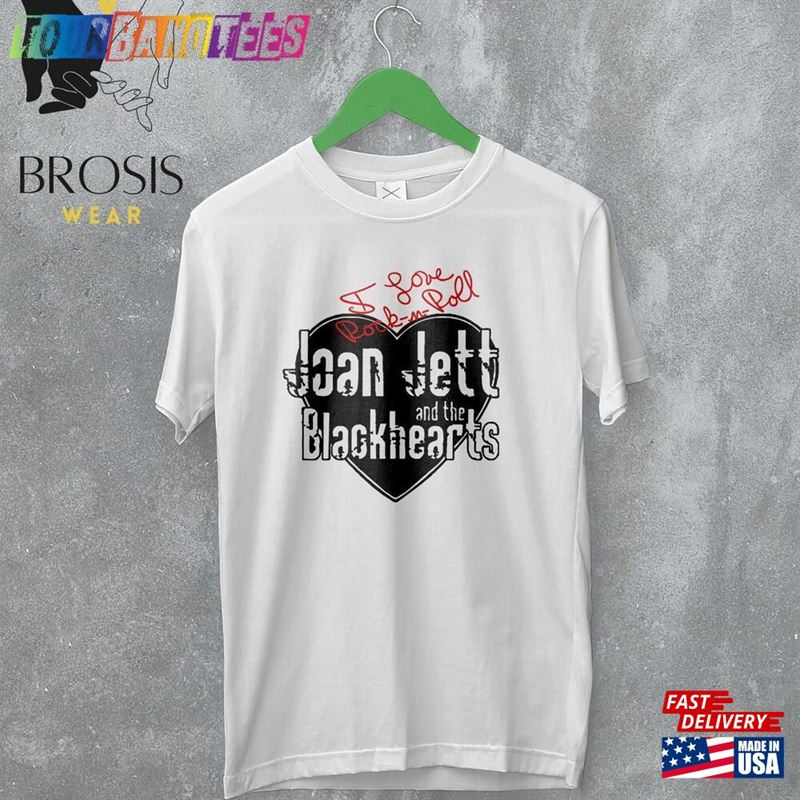 Joan Jett And The Blackhearts T-Shirt Shirt Punk Rock Classic Sweatshirt 29Uf171181 – Utopia Fashion