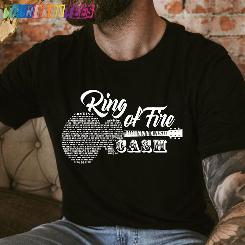 Johnny Cash Ring Of Fire Shirt Sweatshirt Unisex 29Uf177943 – Utopia Fashion