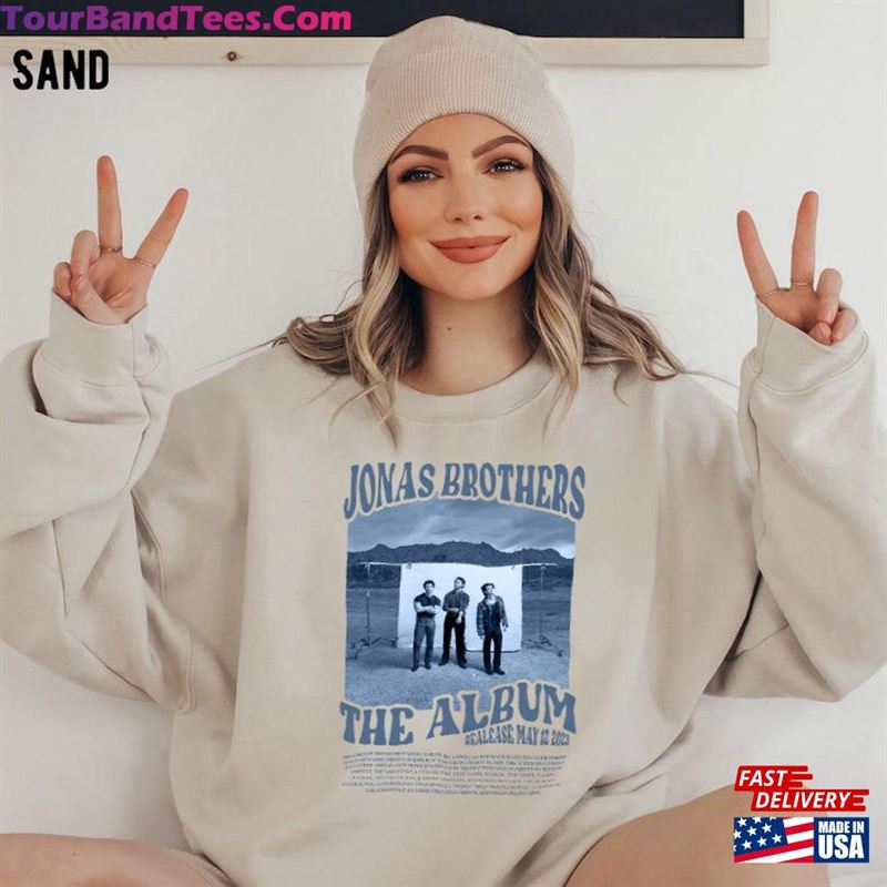 Jonas Brothers The Album Tour Shirt Brother Five Albums One Night Classic Hoodie 29Uf177211 – Utopia Fashion