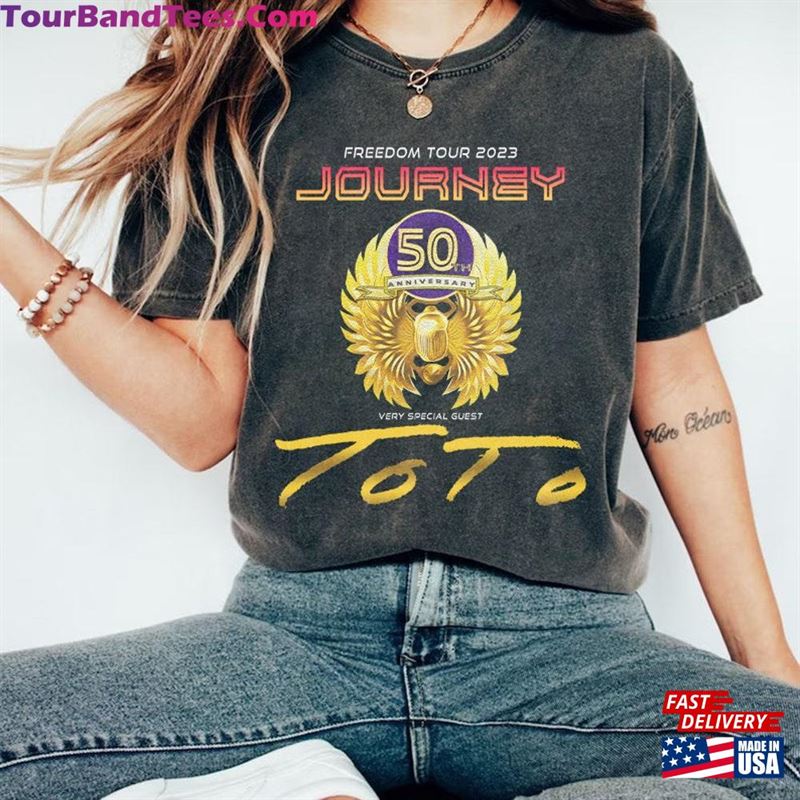 Journey Freedom Tour Shirt Concert Hoodie T-Shirt 29Uf168428 – Utopia Fashion