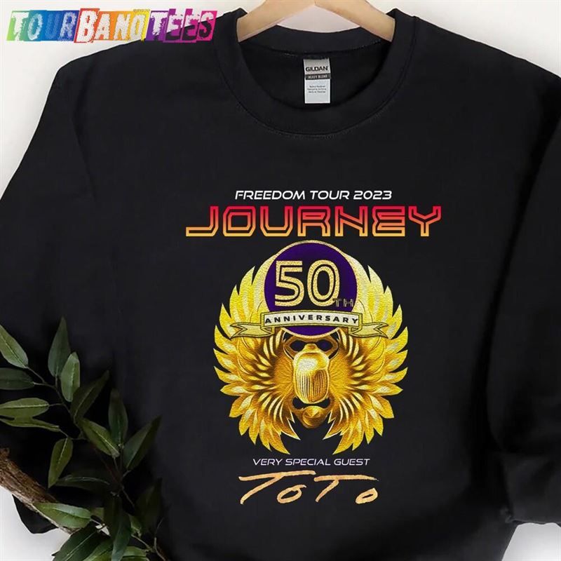 Journey Freedom Tour T-Shirt Sweatshirt Hoodie Concert Rock Merch Classic 29Uf179588 – Utopia Fashion